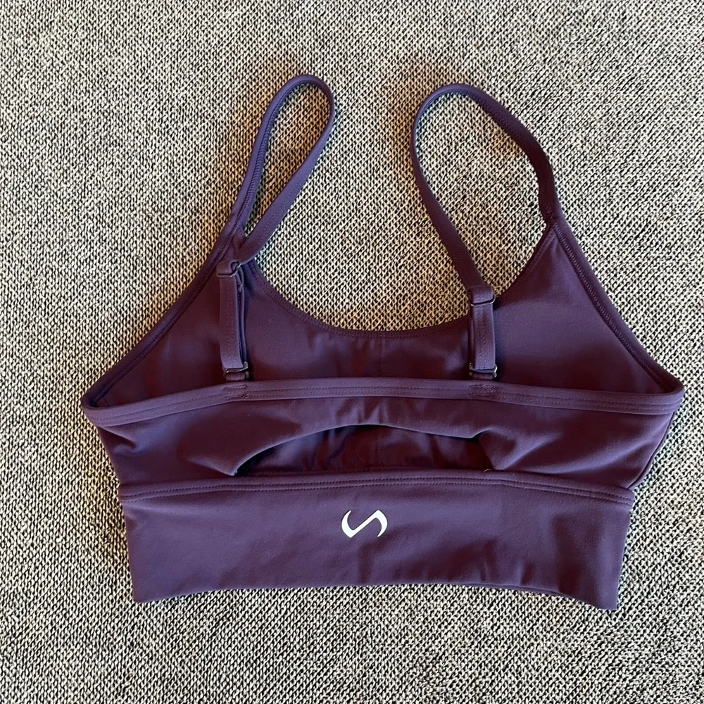 TLF Women's Purple Sports Bra - Picture 2 of 6